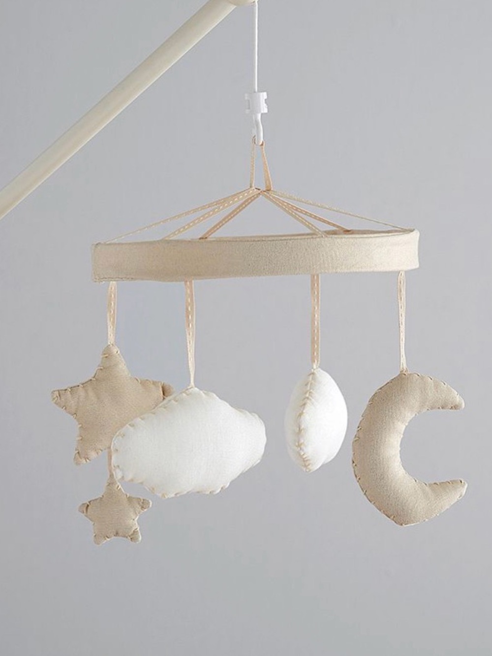 POTTERY BARN BABY Stars & Moons Musical Crib Mobile